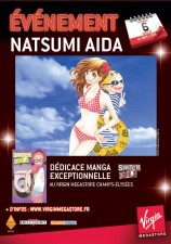 évenement - Dédicace Natsumi Aida au Virgin Champs Elysées