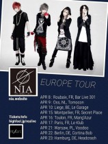 évenement - NIA Europe Tour 2016