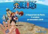 évenement - Exposition One Piece à l'Aquarium de Paris