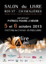 évenement - Salon du Livre de Royat-Chamalières 2013