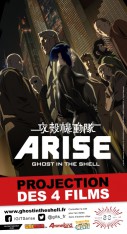 évenement - Nuit Ghost in the Shell Arise au Grand Rex