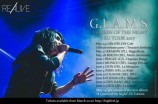 évenement - G.L.A.M.S. - A Queen of the Night Europe Tour