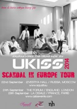 évenement - U-Kiss - Scandal in Europe Tour