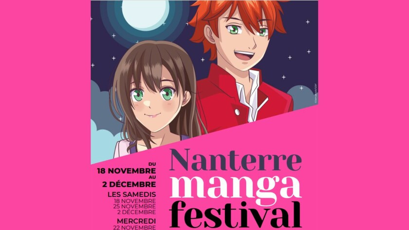 Affiche Nanterre Festival Manga
