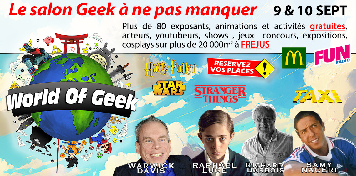 World of Geek 2023 Événement Manga news