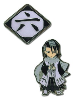 Bleach - Pin's Byakuya Et Marque Division 6