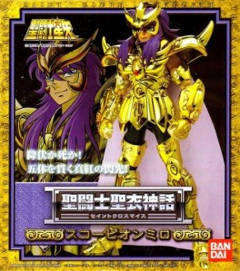 Mangas - Myth Cloth - Milo Chevalier d'Or Du Scorpion