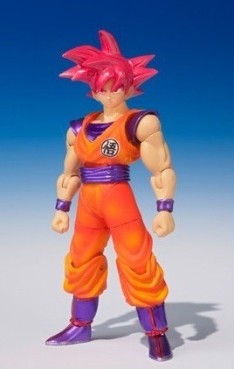 Dragon Ball Z - Shodo - Son Goku SSJ God - Bandai