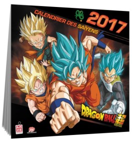 Dragon Ball Super - Calendrier 2017 - Kazé