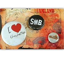 Dreamland - Badges Lot Dreamland - Dreamland Shop