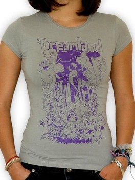 manga - Dreamland - T-shirt Dreamland Meuf - Dreamland Shop
