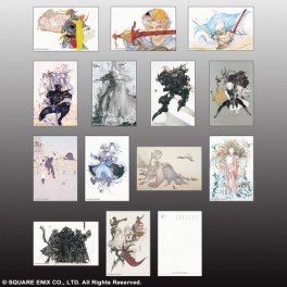 Manga - Final Fantasy - Cartes Postales 25ème Anniversaire - Square Enix