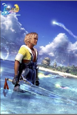 Manga - Final Fantasy X HD Remaster - Wallscroll Tidus