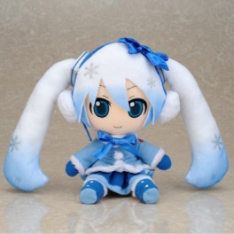 Miku Hatsune - Peluche Ver. Snow FuwaFuwa Coat - Gift