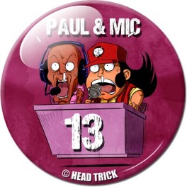 manga - Head Trick - Badge Chapter Paul Et Mic Les Commentateurs