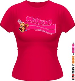 Head Trick - T-shirt Milkiky & Bobo'z Astronaute Femme