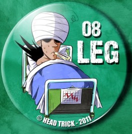 manga - Head Trick - Badge Chapter Leg A L'Hopital