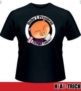 Head Trick - T-shirt Bobo'z Président