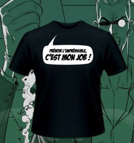 manga - Head Trick - T-shirt Prévoir L'Imprévisible C'est Mon Job