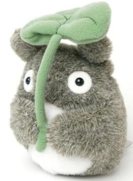 Mon Voisin Totoro - Peluche Totoro Holding Leaf - Sun Arrow