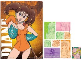 Seven Deadly Sins - Lot Pochettes & Sticker Ichiban Kuji Oujo to Meliodas no Bouken 2 - Banpresto