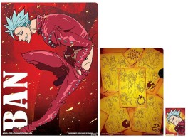 Mangas - Seven Deadly Sins - Lot Pochettes & Sticker Ichiban Kuji Oujo to Meliodas no Bouken 3 - Banpresto