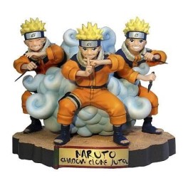 Naruto Uzumaki - Shadow Clone Jutsu - Toynami