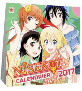 manga - Nisekoi - Calendrier 2017 - Kazé