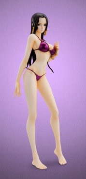 Manga - Boa Hancock - Ver. Purple Swimsuit - P.O.P Edition Limitée