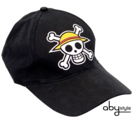 Manga - One Piece - Casquette Skull Noir  - ABYstyle