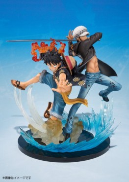 manga - Monkey D. Luffy & Trafalgar Law - Figuarts ZERO Ver. 5th Anniversary Edition - Bandai