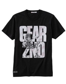 manga - One Piece - T-shirt Gear 2nd Noir - Uniqlo