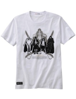 One Piece - T-shirt Legend Of D Blanc - Uniqlo