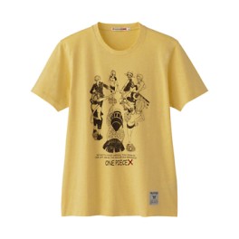 One Piece - T-shirt X Jaune - Uniqlo