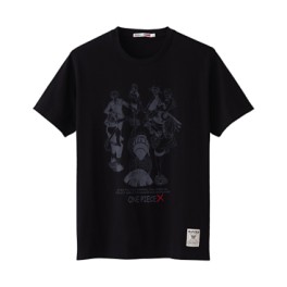 manga - One Piece - T-shirt X Noir - Uniqlo