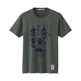 One Piece - T-shirt X Olive - Uniqlo