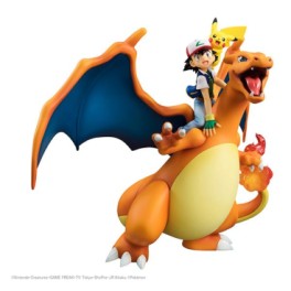 manga - Sacha, Pikachu & Dracaufeu - G.E.M. - Megahouse