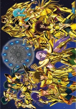 manga - Saint Seiya - Poster Chevaliers D'Or