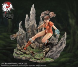 manga - Diane le Serpent de l'Envie - Kitsune Statue