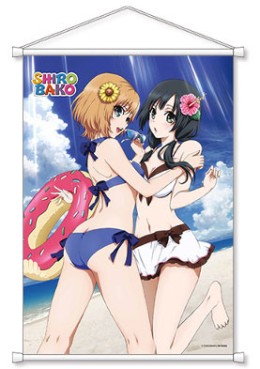 Shirobako - Store Mural - Ema & Aoi Having Fun at Beach - ASCII Media Works