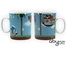 Sonic - Mug Sonic Green Hills Level Grand Contenant - Abystyle
