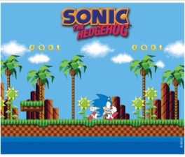 Sonic - Tapis De Souris Green Hills Level - Abystyle
