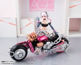 Super Sonico with Super Bike Robot - A.G.P. - Bandai