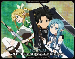 manga - Sword Art Online - Calendrier De Bureau 2014 - Try-X