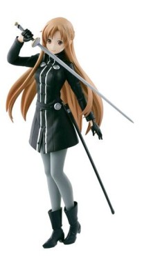 manga - Asuna - SQ Ver. Ordinal Scale Black - Banpresto