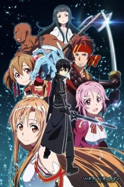 manga - Sword Art Online - Serviette Groupe - ACG