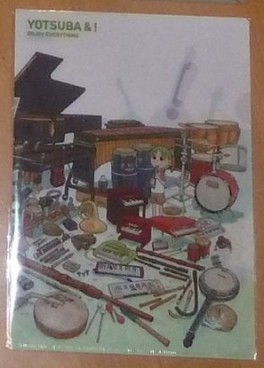 manga - Yotsuba & Instruments Clear File