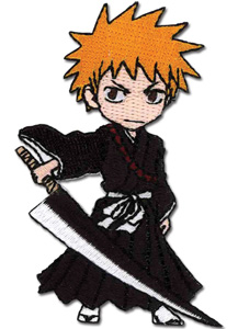 goodie - Bleach - Patch Tissu Ichigo SD