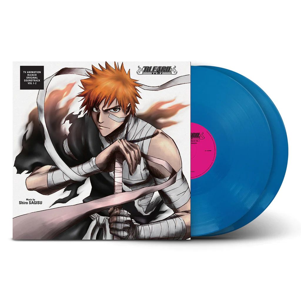 goodie - Bleach - Bande Originale Vinyle - Édition Bleu Translucide