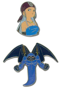 goodie - Blue Dragon - Pins Zola Et Killer Bat